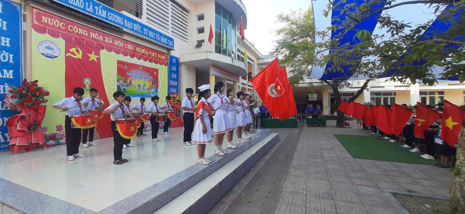 Ngày hội Thiếu nhi vui khỏe- Tiến bước lên Đoàn