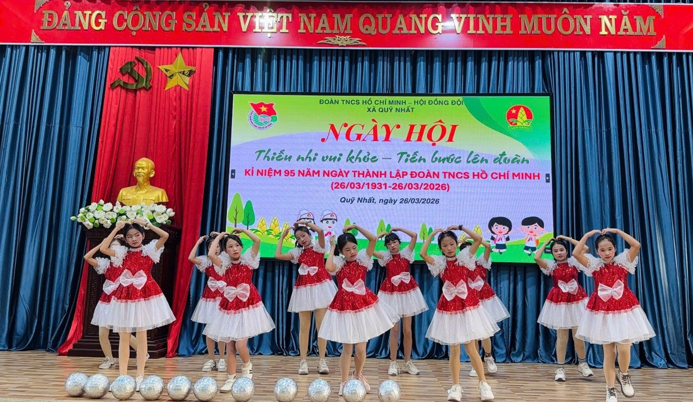 TRƯỜNG TIỂU HỌC NGHĨA LỢI TỔ CHỨC NGÀY HỘI “THIẾU NHI VUI KHỎE – TIẾN BƯỚC LÊN ĐOÀN” NĂM 2026
