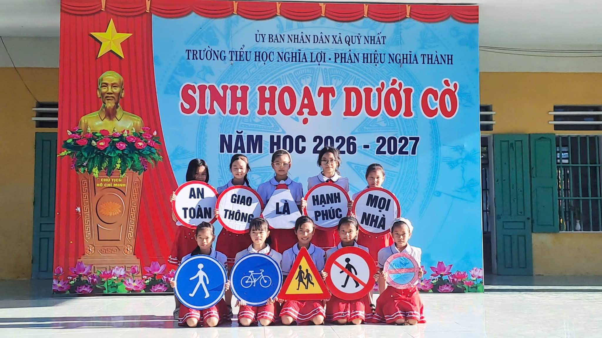 SINH HOẠT DƯỚI CỜ: LAN TỎA THÔNG ĐIỆP “AN TOÀN GIAO THÔNG” – MỖI HÀNH TRÌNH, MỘT NIỀM VUI