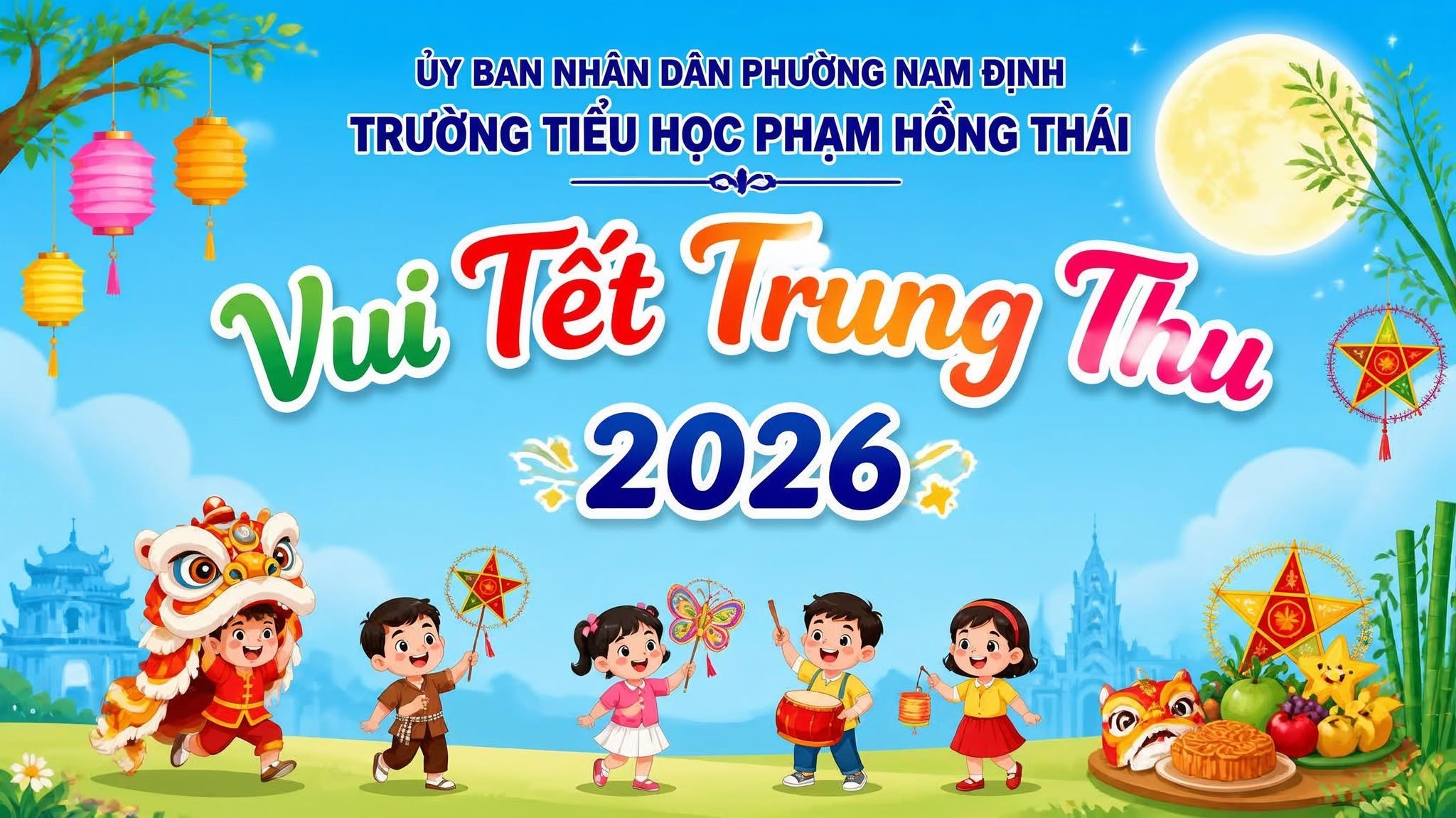 VUI TẾT TRUNG THU 2026 – TRAO YÊU THƯƠNG, GỬI NGÀN NỤ CƯỜI