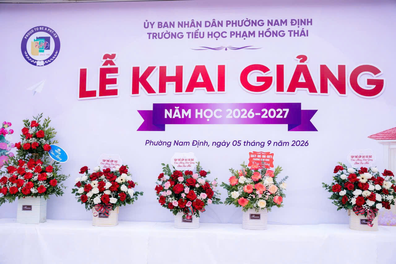 LỄ KHAI GIẢNG NĂM HỌC 2026 - 2027